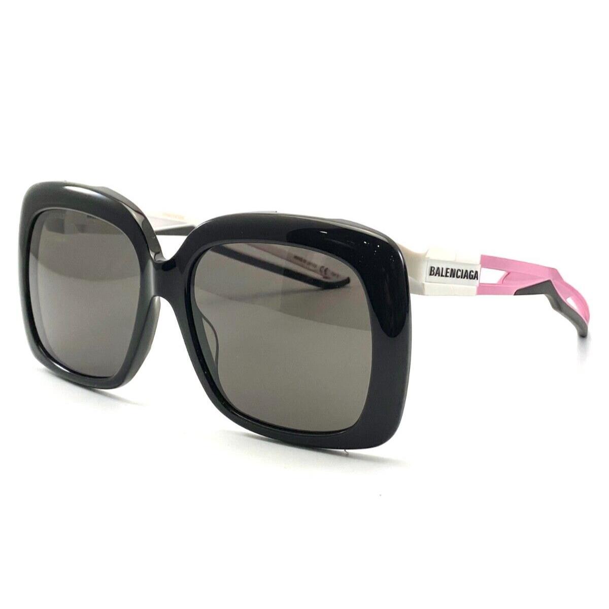Balenciaga BB0054SA 005 Black Sunglasses 57-17 135 Japan