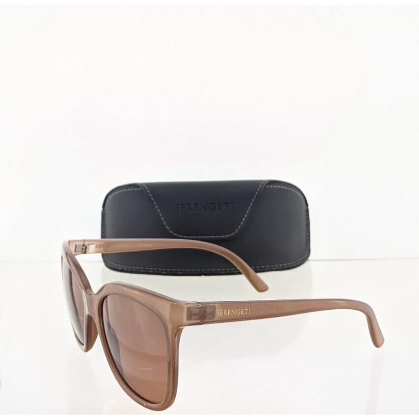 Serengeti sunglasses  - Frame: Beige, Lens: Pink 1