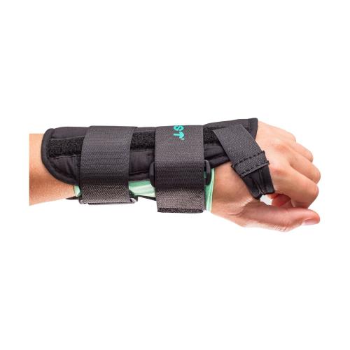 Aircast A2 Wrist Support Brace Without Thumb Spica Small Left Hand