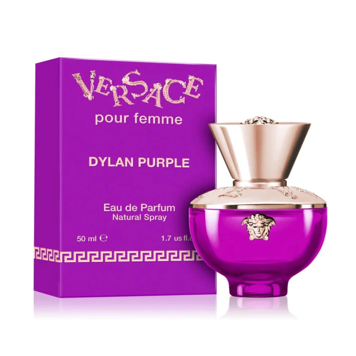 Versace Dylan Purple 1.7 oz Edt Spray Womens Perfume 50 ml