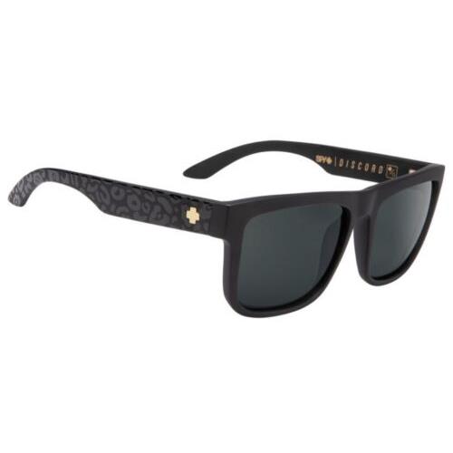 Spy Optic Discord Sunglasses - Slayco MT Blk Leopard / Happy Silver Spectra