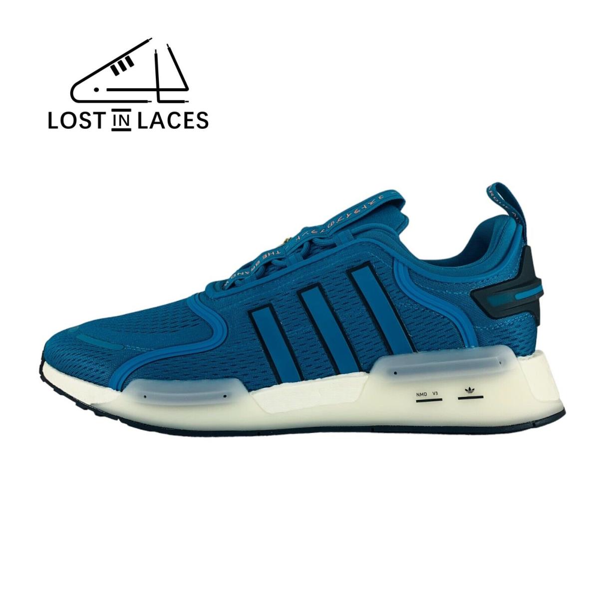 Adidas NMD_V3 Active Teal White Sneakers Lifestyle Shoes Men`s Sizes
