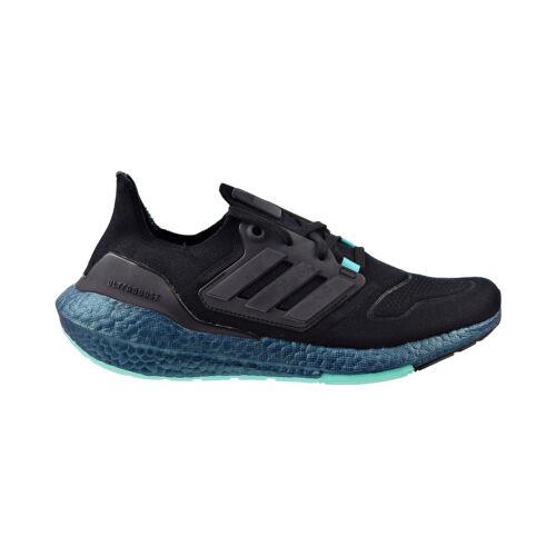 Adidas Ultraboost 22 Men`s Shoes Core Black-mint Rush GX5564