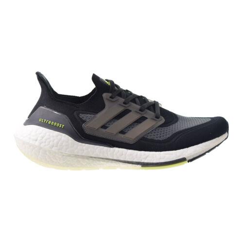 Adidas Ultraboost 21 Men`s Shoes Core Black-silver Metallic-solar Yellow FY0374 - Core Black-Silver Metallic-Solar Yellow