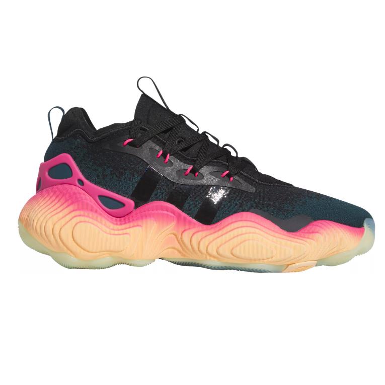 Adidas Trae Young 3 Pink Acid Orange Black All Sizes Men`s Basketball Shoes Nba