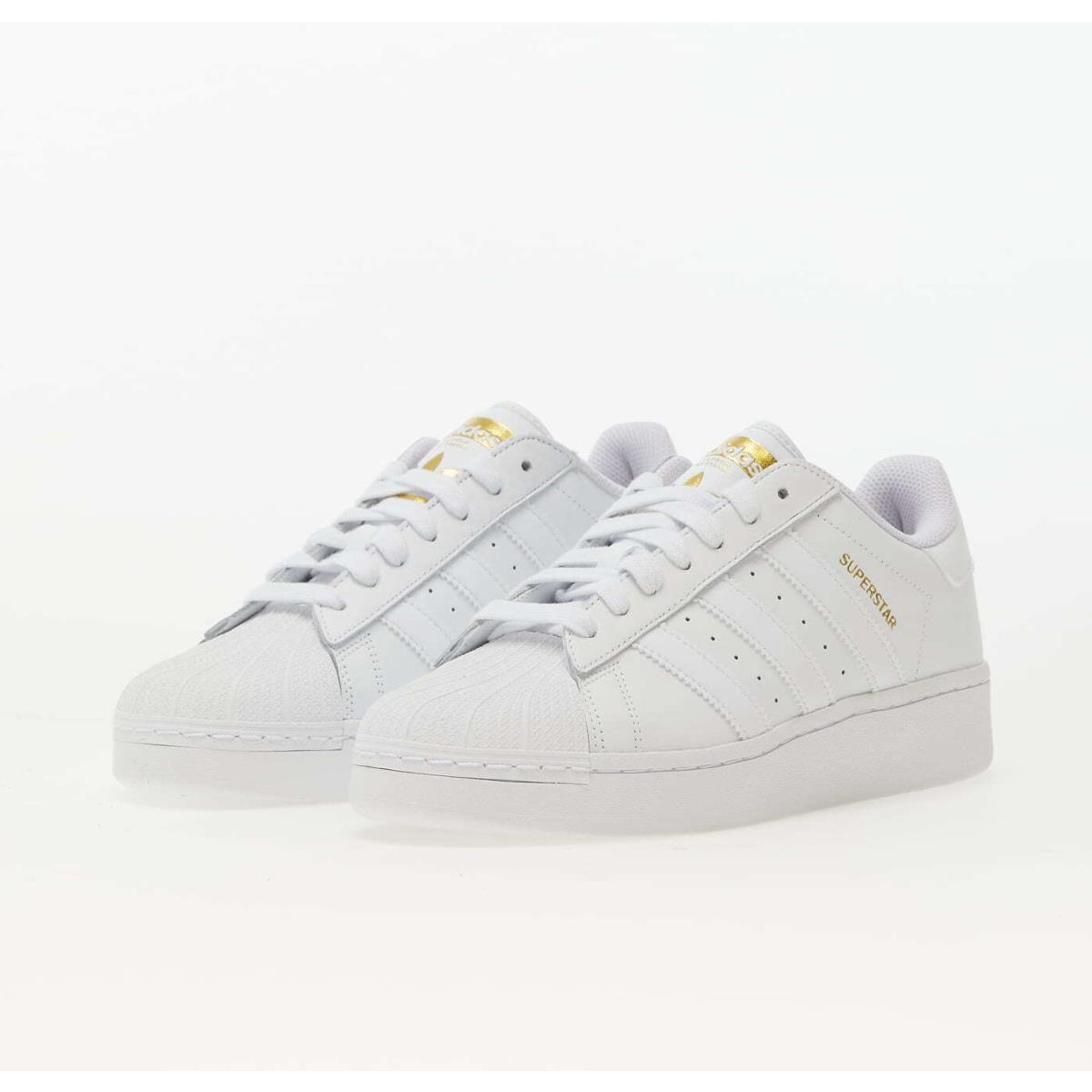 Adidas Originals Superstar Xlg White Gold ID4655 Unisex Shoes Sneakers