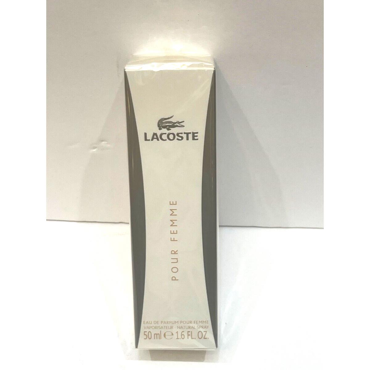 Lacoste Pour Femme Classic Women Perfume Edp Spray 1.6oz 50ml NB