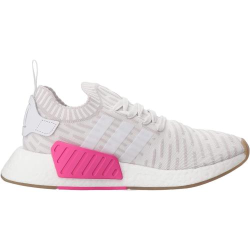 Adidas Originals Women`s NMD_r2 Pk W Running Shoe White/White/Shock Pink