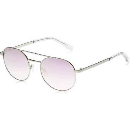 Bolle Ova Sunglasses Silver Shiny Tns Gradient Pink Cat 2
