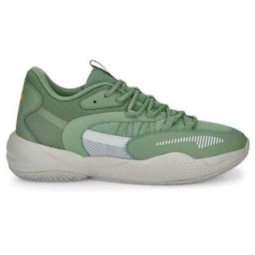 Puma Court Rider 2.0 Basketball Mens Green Sneakers Athletic Shoes 37664616 - Green