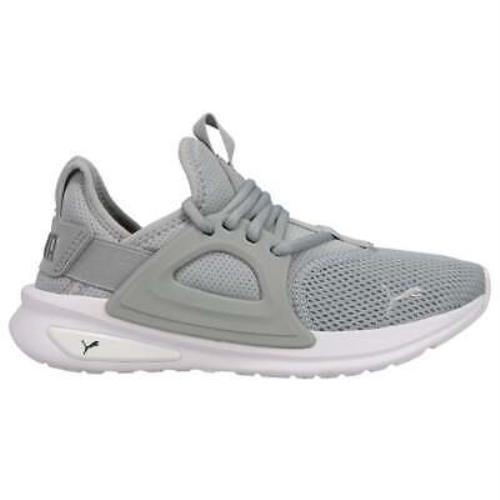 Puma Softride Enzo Evo Lace Up Youth Softride Enzo Evo Lace Up Youth Boys Grey Sneakers Casual Shoes 38705208 - Grey