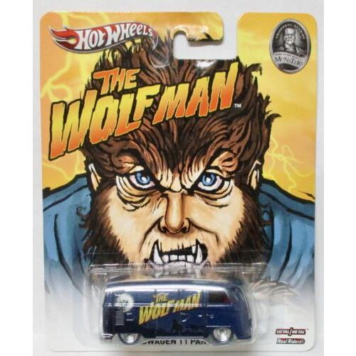 2012 Hot Wheels Pop Culture The Wolfman Volkswagen T1 Panel Bus Real Riders