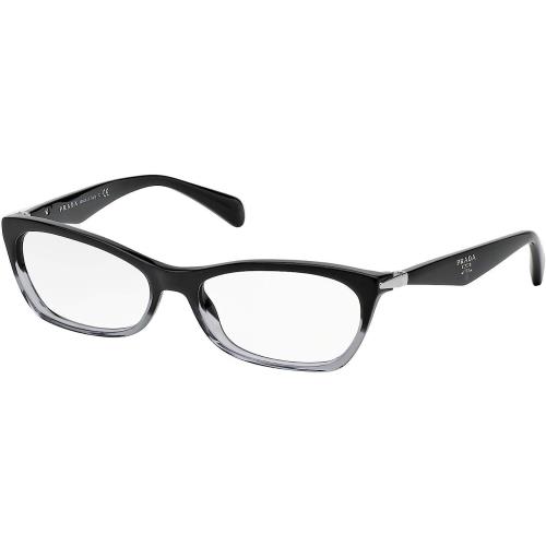 Prada PR15PV ZYY/1O1 Eyeglasses Black Gradient Transparent 53mm