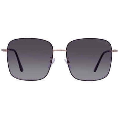 Tom Ford Grey Gradient Square Unisex Sunglasses FT0894-K 05B 59 FT0894-K 05B 59