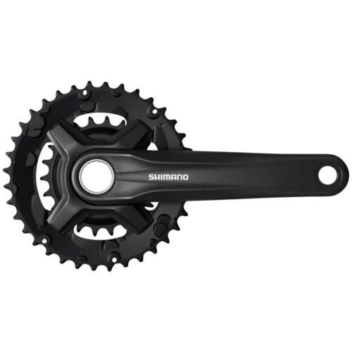 Shimano FC-MT210-2 Crankset - 170mm 9-Speed 46/30t 48.8mm Chainline Riveted