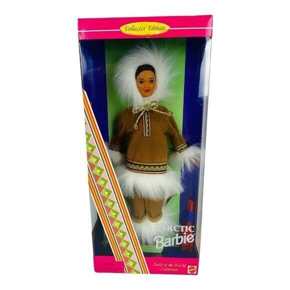 Vintage Arctic Barbie Dolls of The World Collection 16495 Mattel 1996