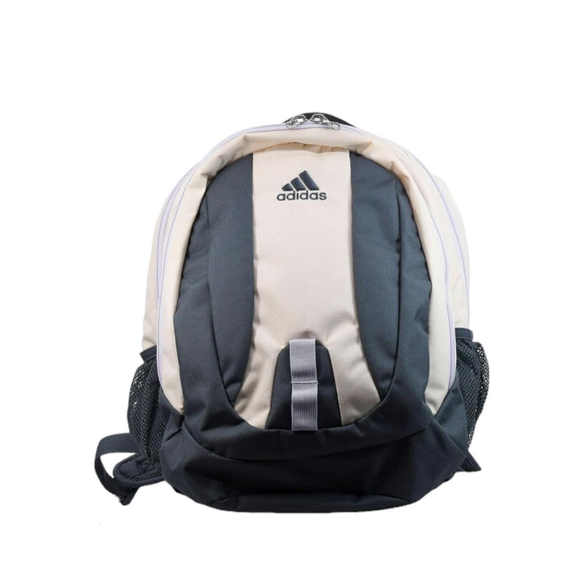 Adidas Journal Backpack Deluxe Large Capacity School Bag Pink/ Onix/ Purple Zip
