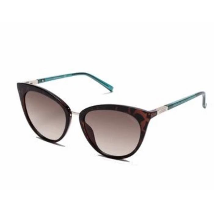 Guess GU3035 Havana Cat Eye Gradient Brown Lens Women`s Sunglasses S1830