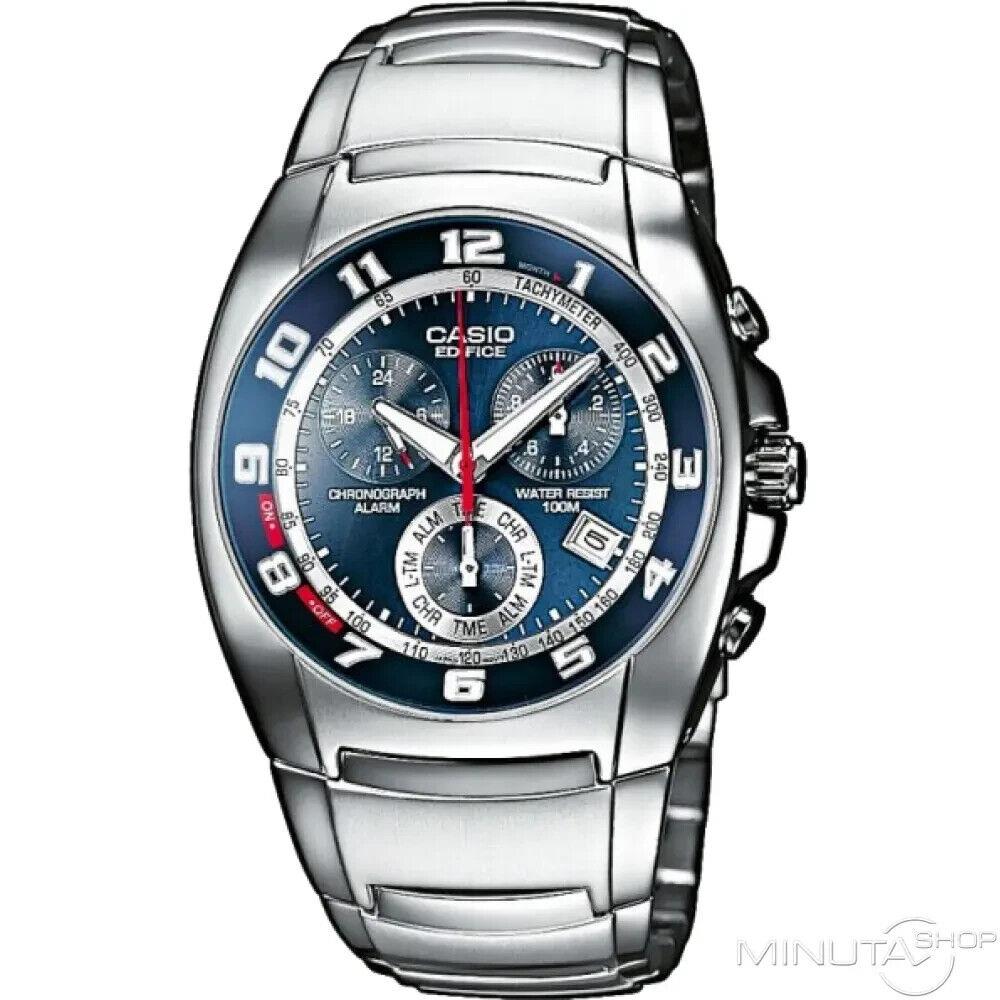 Casio Edifice Steel Silver Mens Watch EF510D-2A