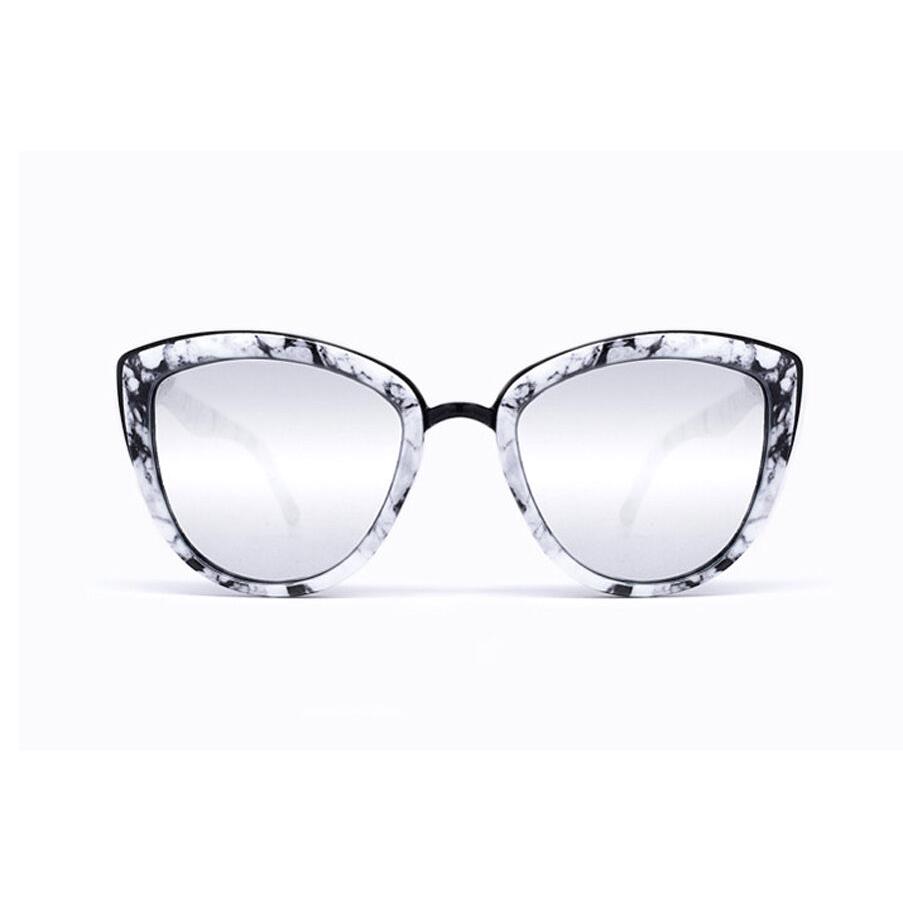 Quay My Girl Marble/silver Mirror Sunglasses