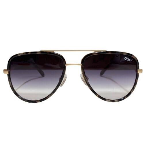 Quay All In Mini Milky Tortoise Black Fade Mini Sunnies Sunglasses 49813