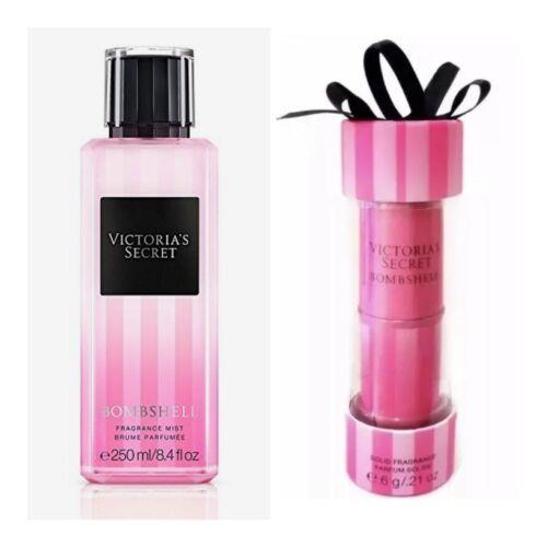 Victoria`s Secret Bombshell Fragrance Mist and Solid Fragrance