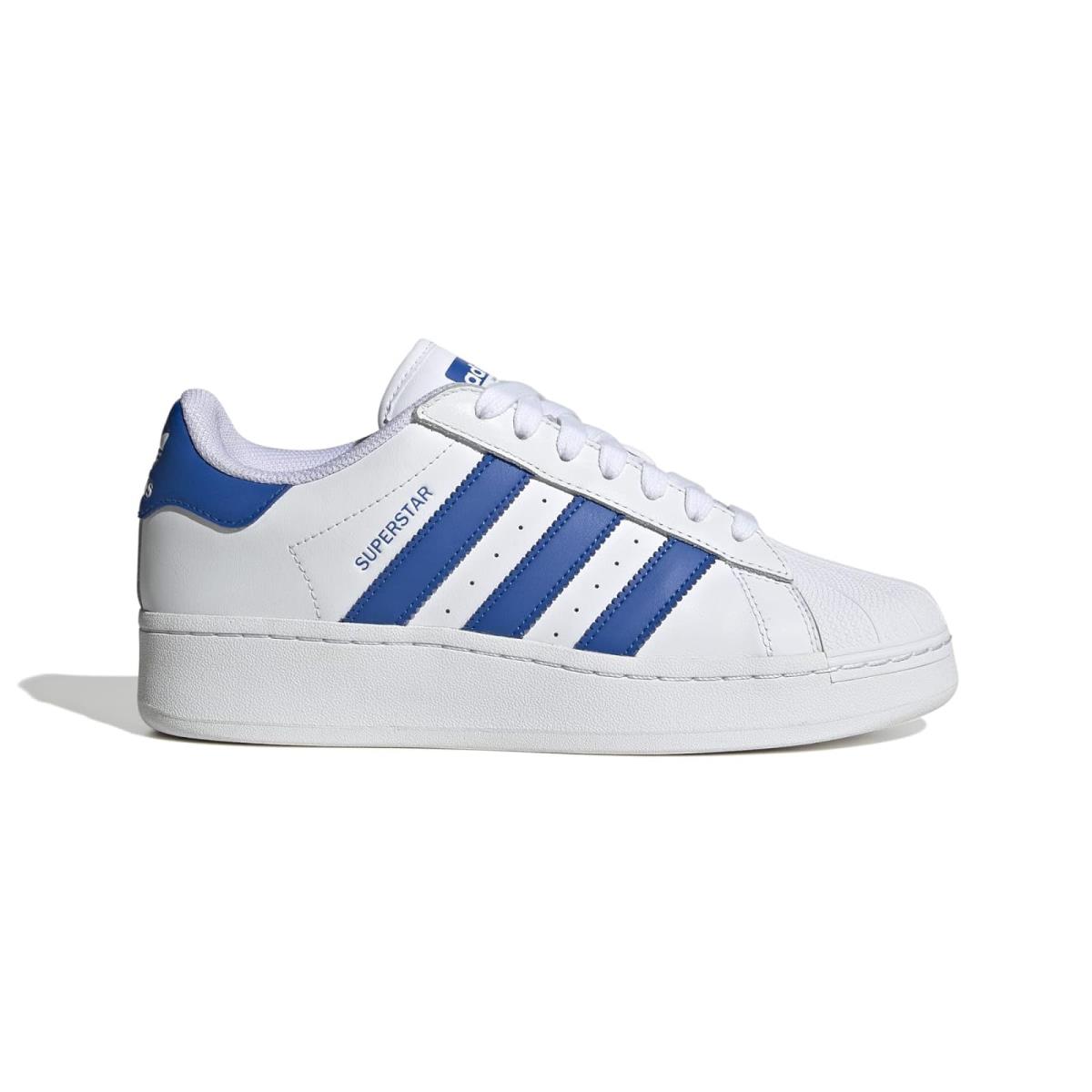 Unisex Sneakers Athletic Shoes Adidas Originals Superstar Xlg White/Blue/White