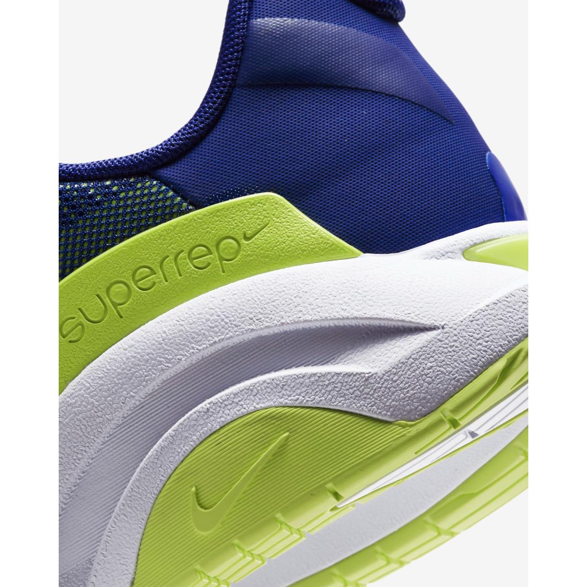 Nike shoes ZoomX SuperRep Surge - Deep Royal Blue/Cyber/Bright Mango/White 8