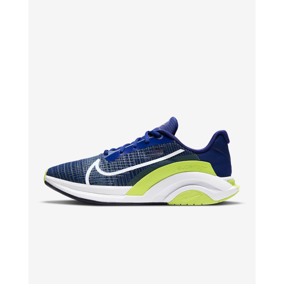 Nike shoes ZoomX SuperRep Surge - Deep Royal Blue/Cyber/Bright Mango/White 2