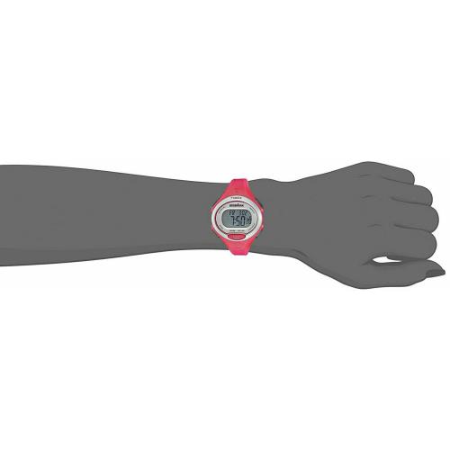 Timex Women`s Ironman 30 Lap Digital 100m Pink Resin Watch TW5K90300