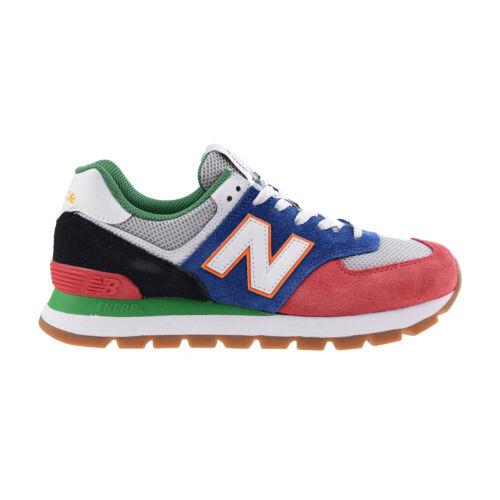 New Balance 574 Rugged Men`s Shoes Red-blue ML574-DRY - Red-Blue