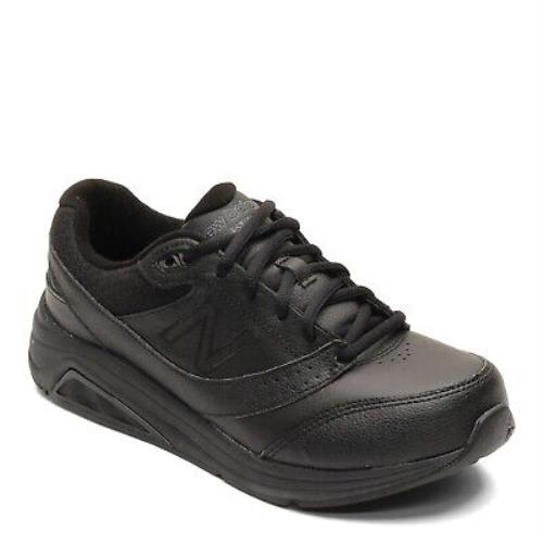 Women`s New Balance 928v3 Walking Shoe WW928BK3 Black Leather