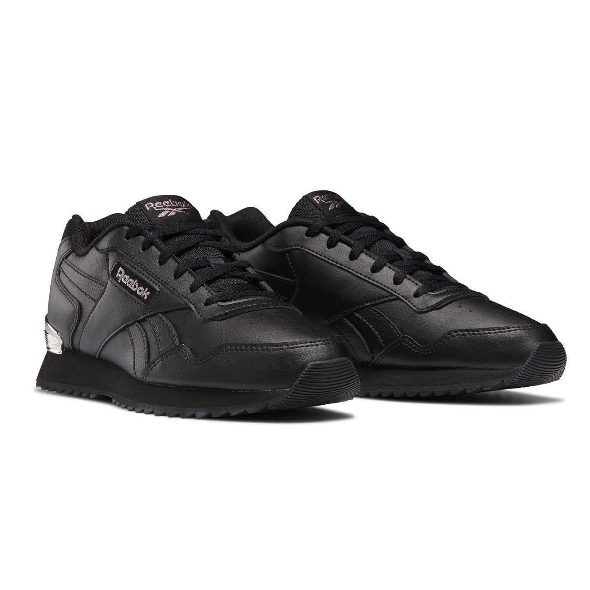 Woman`s Sneakers Athletic Shoes Reebok Glide Ripple Clip Black/Rose Gold