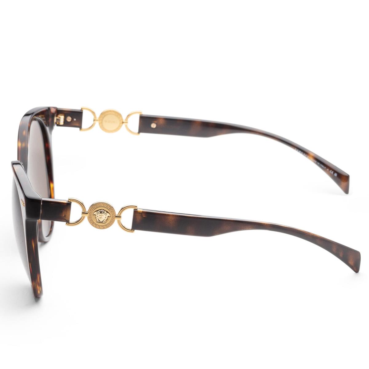 Versace Women`s VE4442-108-3-55 Fashion 55mm Havana Sunglasses