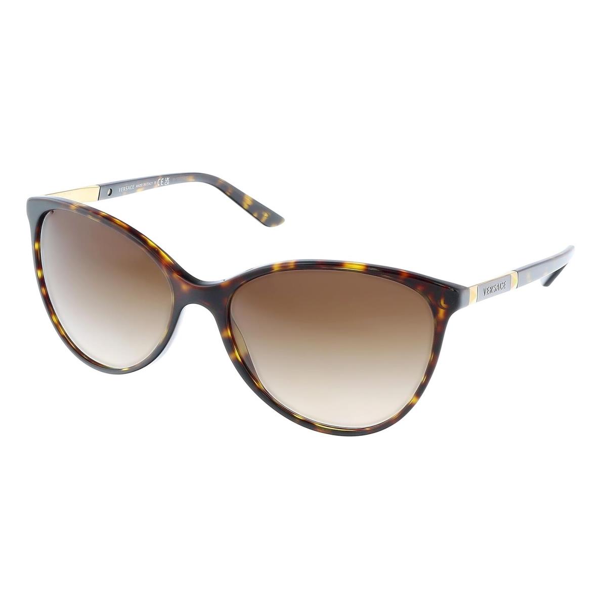 Versace Sunglasses VE4260 10813 58mm Havana / Brown Gradient Lens