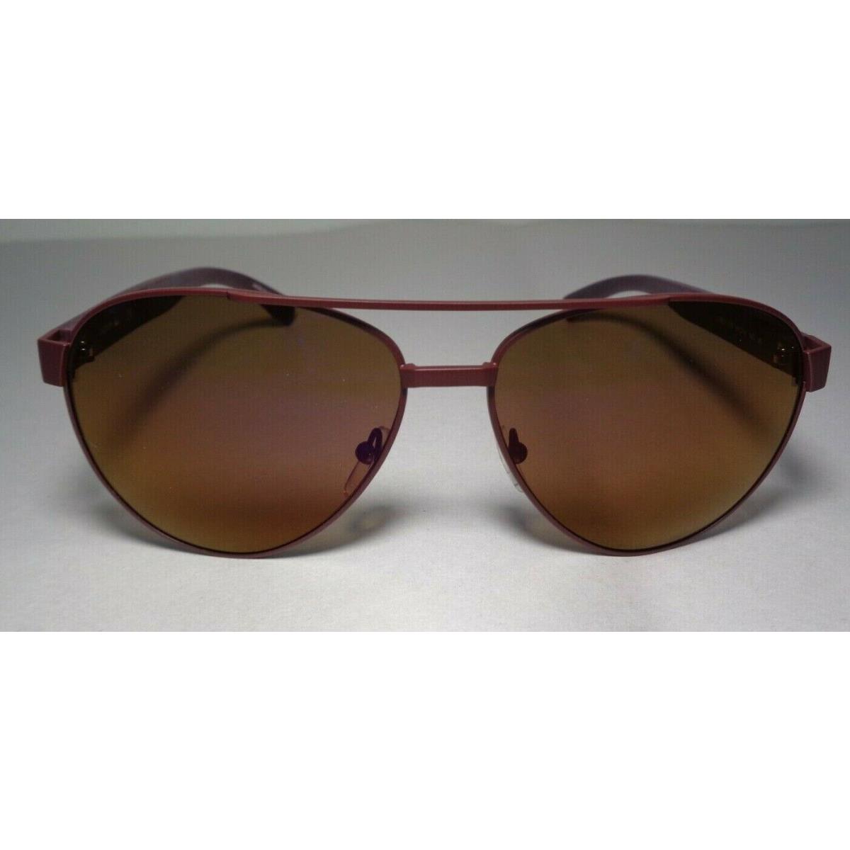 Lacoste L185S Red Matte Men`s Aviator Sunglasses