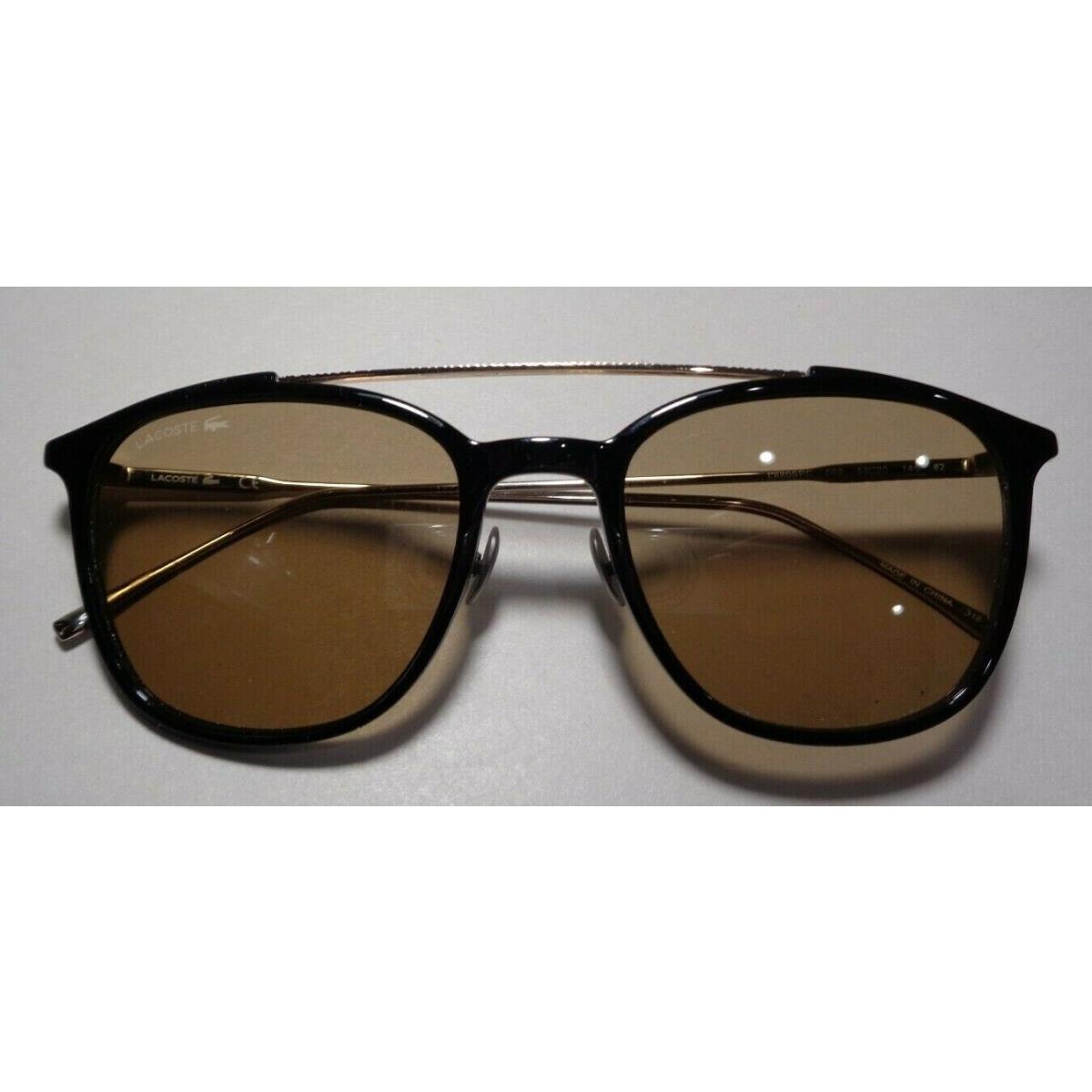 Lacoste L880SPC Black Gold Men`s Sunglasses