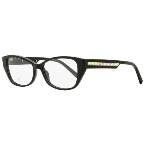 Swarovski Rectangular Eyeglasses SK5391 001 Black 53mm