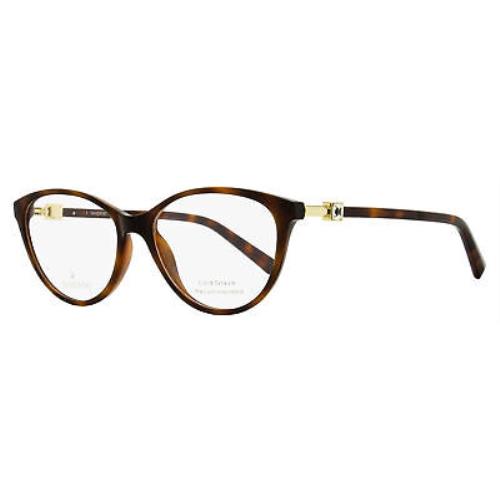 Swarovski Oval Eyeglasses SK5415 052 Havana/gold 53mm