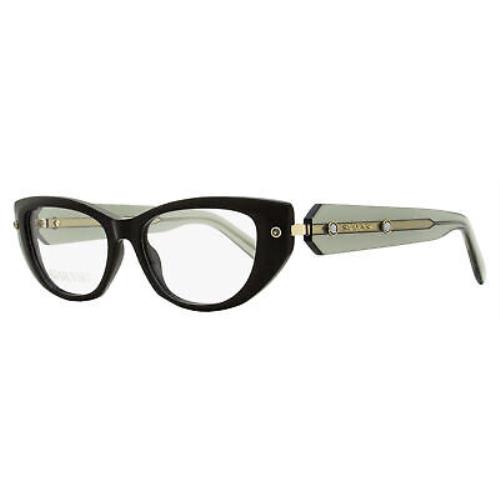 Swarovski Cat Eye Eyeglasses SK5476 001 Black/gray 53mm - Black/Gray, Frame: Black/Gray, Lens: