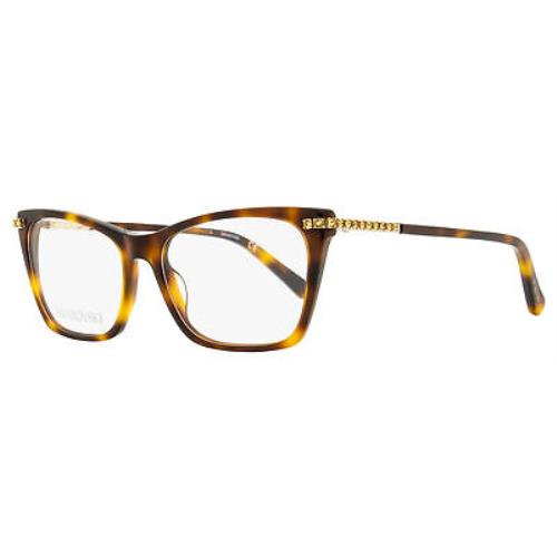 Swarovski Rectangular Eyeglasses SK5426 052 Havana/gold 54mm