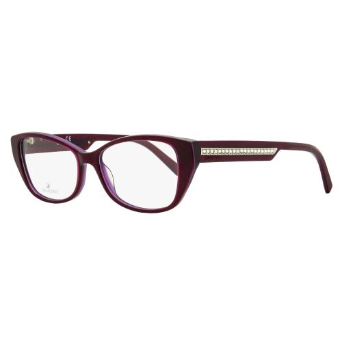 Swarovski Rectangular Eyeglasses SK5391 081 Violet 53mm