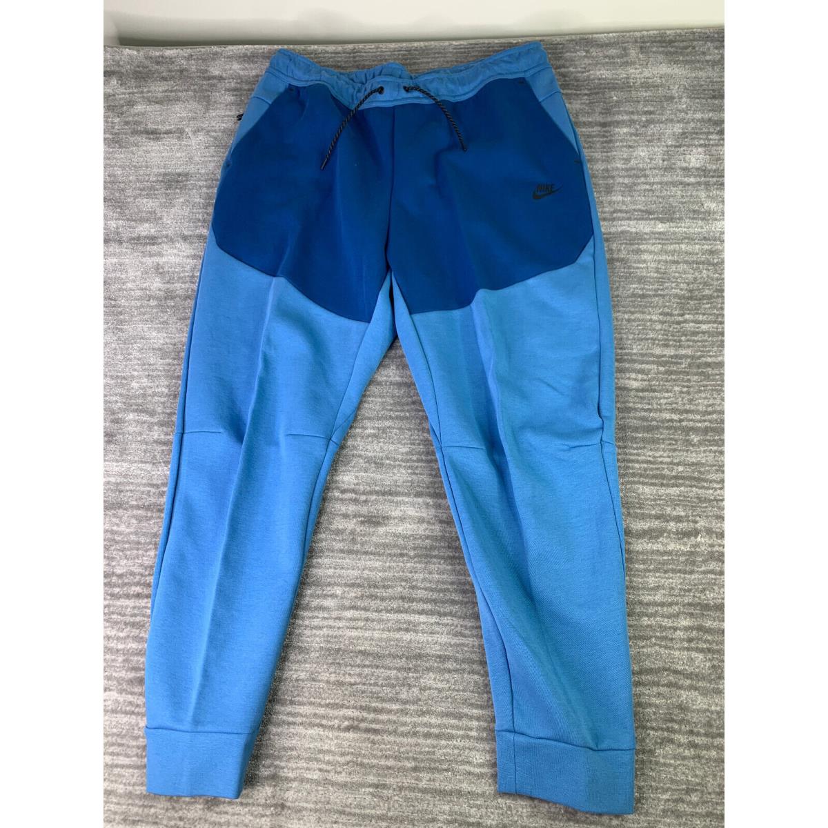 Men`s Nike Sportswear Tech Fleece Joggers Sweatpants 3XL CU4495-469 Blue