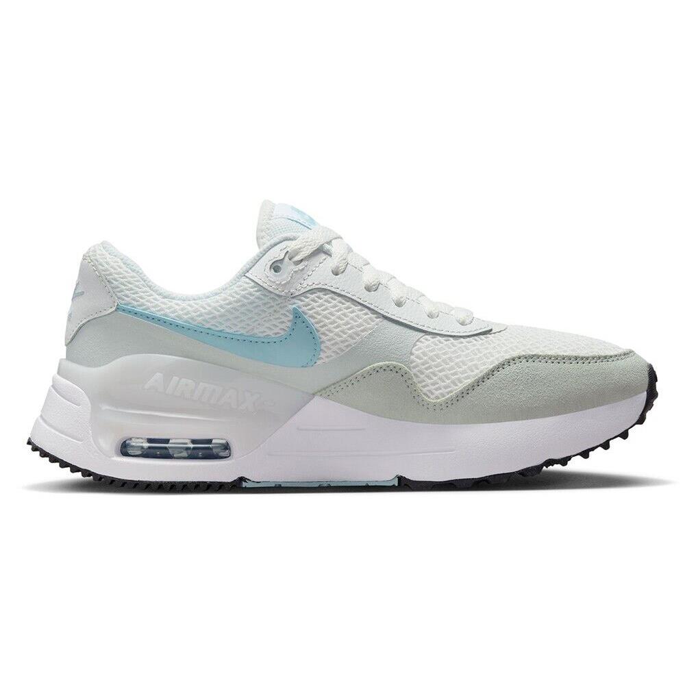 W Nike Air Max Systm White Ocean Bliss Size 6.5