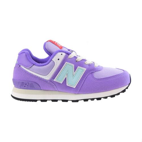 New Balance 574 Core Pack Little Kids` Shoes Purple-blue PC574-HGK - Purple-Blue