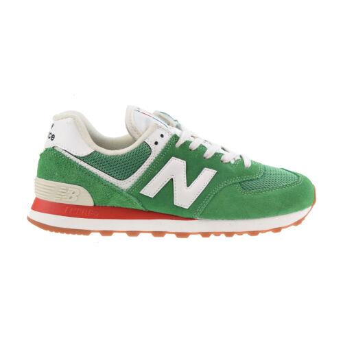 New Balance 574 Men`s Shoes Green-red ML574-HE2 - Green-Red