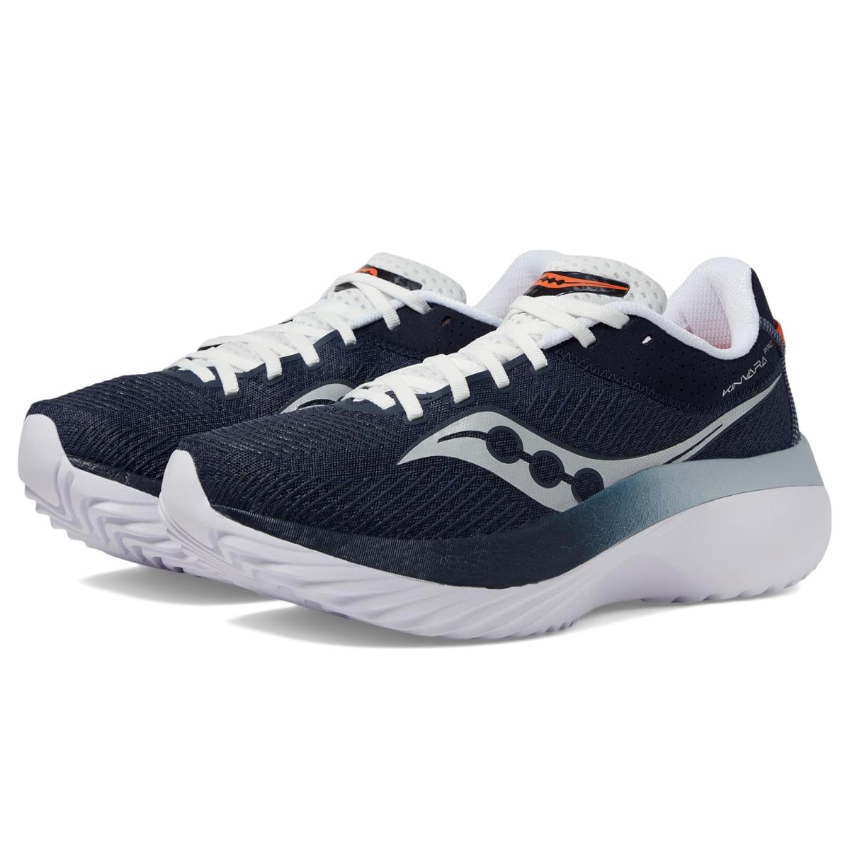 Man`s Sneakers Athletic Shoes Saucony Kinvara Pro Navy/White