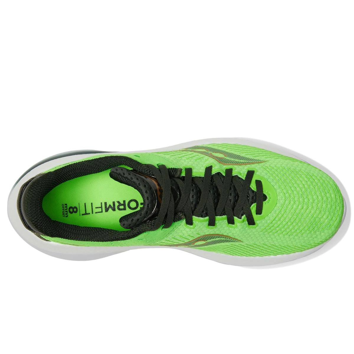 Man`s Sneakers Athletic Shoes Saucony Kinvara Pro Slime/Umbra