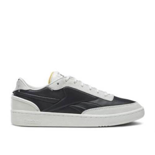 Reebok Unisex Adult VB Club C Tennis Shoes Black White Men Size 9.5