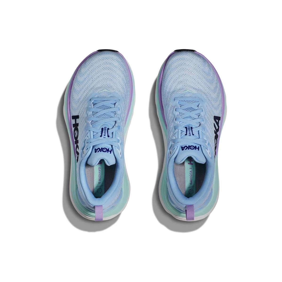 Woman`s Sneakers Athletic Shoes Hoka Gaviota 5 Airy Blue/Sunlit Ocean